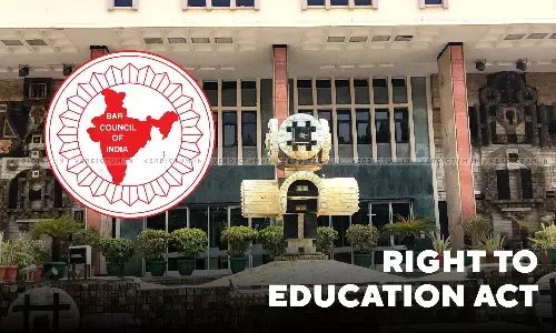 Will Consider Introducing Right To Education Act As Compulsory Subject In Law Colleges: BCI Informs Delhi HC Will Consider Introducing Right To Education Act As Compulsory Subject In Law Colleges: BCI Informs Delhi HC