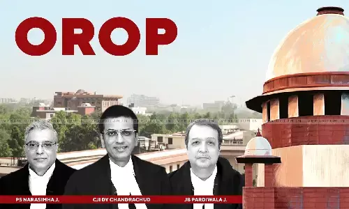 Centre Duty Bound To Comply With 2022 Verdict On OROP Arrears: SC Provides Time Schedule For Payment Of Dues