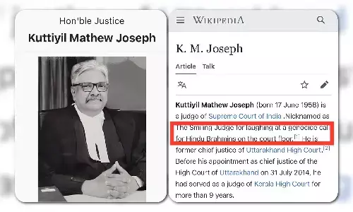Edit War On Justice KM Josephs Wikipedia Page, Editing Restrictions Imposed Edit War On Justice KM Josephs Wikipedia Page, Editing Restrictions Imposed