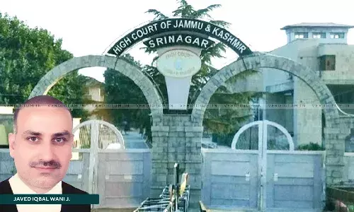 Justice Javed Iqbal Wani. Jammu and Kashmir & Ladakh High Court Justice Javed Iqbal Wani. Jammu and Kashmir & Ladakh High Court