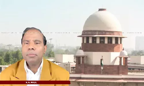 Supreme Court Dismisses Evangelist K.A. Pauls Plea For Police Protection