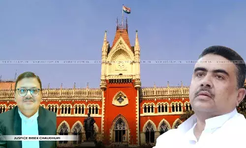 Not Filed Before Appropriate Court: Calcutta HC Quashes Defamation Case Against MLA Suvendu Adhikari Not Filed Before Appropriate Court: Calcutta HC Quashes Defamation Case Against MLA Suvendu Adhikari