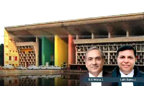 Mere Apprehension Of Indulging In Sale Of Contraband Or Causing Breach Of Peace Cannot Be Ground To Reject Parole Application: Punjab & Haryana HC Mere Apprehension Of Indulging In Sale Of Contraband Or Causing Breach Of Peace Cannot Be Ground To Reject Parole Application: Punjab & Haryana HC