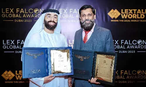Sunil Ambalavelil Of NYK Law Firm Awarded Inspiring Legal Falcon Award At Lex Falcon Global Awards Sunil Ambalavelil Of NYK Law Firm Awarded Inspiring Legal Falcon Award At Lex Falcon Global Awards