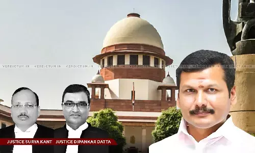 Supreme Court Directs Madras High Court To Place TN Minister Balajis Habeas Corpus Plea Before 3-Judge Bench