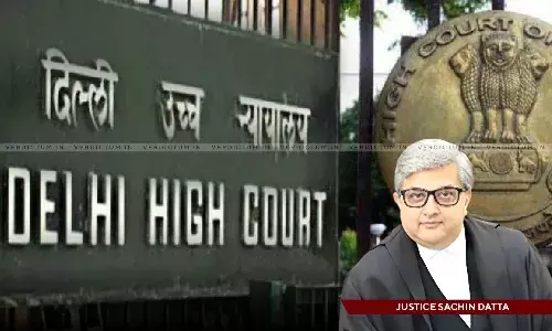 Justice Sachin Datta, Delhi High Court Justice Sachin Datta, Delhi High Court