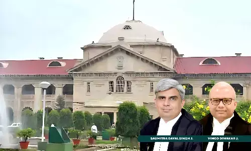 Applications For Bar Council License Should Be Subjected To Police Verification About Applicants Criminal History: Allahabad HC Applications For Bar Council License Should Be Subjected To Police Verification About Applicants Criminal History: Allahabad HC