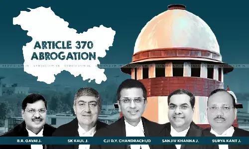 Can Parliament Erase Statehood By Transforming It Into Union Territories: Apex Court Leaves Constitutional Question Unanswered