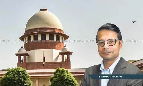 Justice S Muralidhars Elevation To Apex Court Would Have Resulted In Outsized Representation Of Delhi HC, Great Disservice To Other High Courts: Senior Advocate Siddhartha Dave Justice S Muralidhars Elevation To Apex Court Would Have Resulted In Outsized Representation Of Delhi HC, Great Disservice To Other High Courts: Senior Advocate Siddhartha Dave