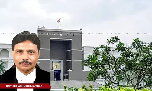 Justice Hasmukh D. Suthar, Gujarat High Court Justice Hasmukh D. Suthar, Gujarat High Court