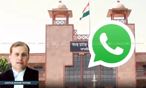 Think Of Creating WhatsApp Groups For Twin Purpose Of Summoning Witnesses & Their Protection: Madhya Pradesh HC Tells Police Think Of Creating WhatsApp Groups For Twin Purpose Of Summoning Witnesses & Their Protection: Madhya Pradesh HC Tells Police