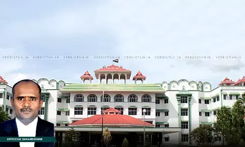 Justice K.K. Ramakrishnan, Madras High Court, Madurai Bench Justice K.K. Ramakrishnan, Madras High Court, Madurai Bench