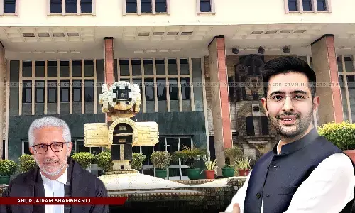 Section 80 Of CPC Has No Application In Suit: Delhi HC Allows Plea Of AAP MP Raghav Chadha Against His Eviction From Govt Bungalow Section 80 Of CPC Has No Application In Suit: Delhi HC Allows Plea Of AAP MP Raghav Chadha Against His Eviction From Govt Bungalow