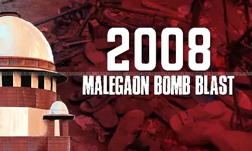 Supreme Court Stays Trial Against Accused Sameer Kulkarni In 2008 Malegaon Bomb Blast Case Supreme Court Stays Trial Against Accused Sameer Kulkarni In 2008 Malegaon Bomb Blast Case