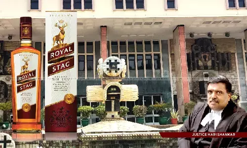 Royal Stag Trademark Infringement Suit- Delhi HC Confirms 2019 Order Restraining Two Manufacturers From Dealing In Alcoholic Beverages Under Mark Indian Stag Royal Stag Trademark Infringement Suit- Delhi HC Confirms 2019 Order Restraining Two Manufacturers From Dealing In Alcoholic Beverages Under Mark Indian Stag