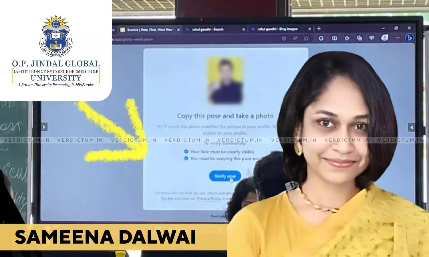 OP Jindal Global University Warns Law Professor Sameena Dalwai For Discrimination Against Hindu Students, Violating Privacy Of Students