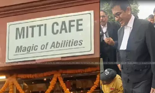 CJI Chandrachud Inaugrates Cafe In Supreme Court Run Entirely By Specially-Abled Persons, Lawyers Urged To Extend Support CJI Chandrachud Inaugrates Cafe In Supreme Court Run Entirely By Specially-Abled Persons, Lawyers Urged To Extend Support
