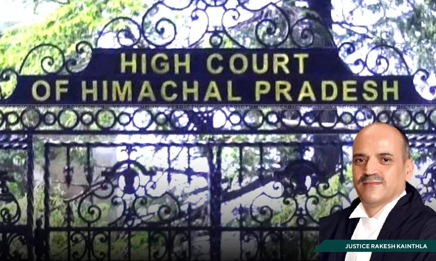 Justice Rakesh Kainthla, Himachal Pradesh High Court Justice Rakesh Kainthla, Himachal Pradesh High Court