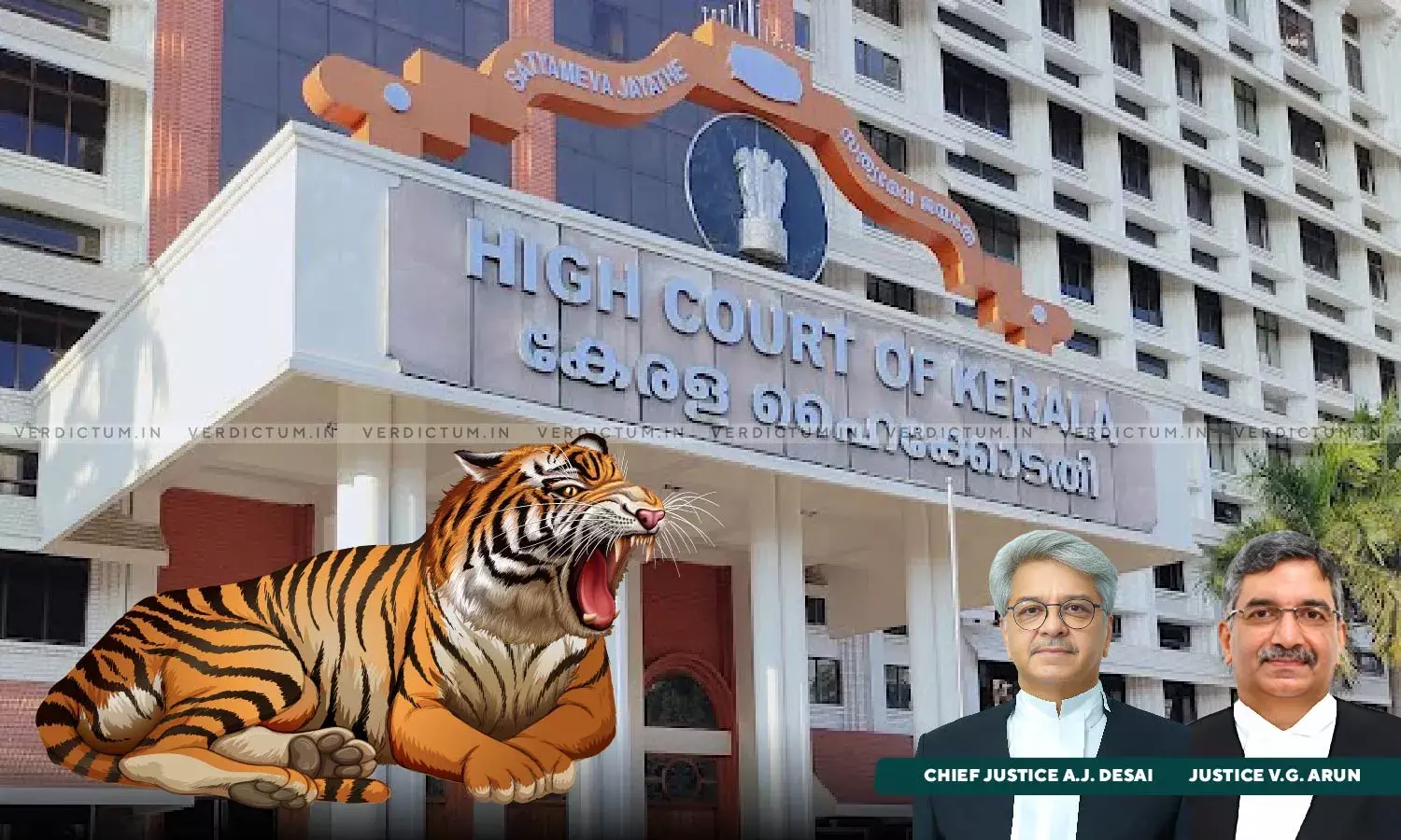 PIL Filed With Motives Known To Petitioner Alone: Kerala HC Dismisses NGO’s Plea Against Order To Shoot Tiger That Killed Man In Wayanad PIL Filed With Motives Known To Petitioner Alone: Kerala HC Dismisses NGO’s Plea Against Order To Shoot Tiger That Killed Man In Wayanad