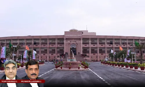 Writ Petition Raising Only Questions Of Law Should Be Decided Instead Of Dismissing It Citing Alternative Remedy: Rajasthan HC Writ Petition Raising Only Questions Of Law Should Be Decided Instead Of Dismissing It Citing Alternative Remedy: Rajasthan HC