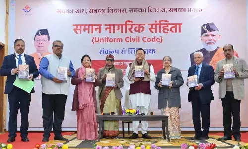 UCC Bill To Be Tabled In Uttarakhand Assembly On February 5, Drafting Committee Chaired By Justice Ranjana Desai Submits Report To CM UCC Bill To Be Tabled In Uttarakhand Assembly On February 5, Drafting Committee Chaired By Justice Ranjana Desai Submits Report To CM