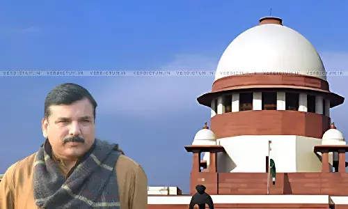 Breaking| Supreme Court Grants Bail To AAP Leader Sanjay Singh In Delhi Liquor Policy Case After ED Agrees To Granting Bail Breaking| Supreme Court Grants Bail To AAP Leader Sanjay Singh In Delhi Liquor Policy Case After ED Agrees To Granting Bail
