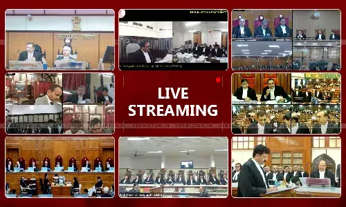 Transcription Of Live Streaming Court Proceedings Can’t Be Treated As Authorized Version; Its An Inadmissible Evidence: Gujarat HC In Contempt Case Transcription Of Live Streaming Court Proceedings Can’t Be Treated As Authorized Version; Its An Inadmissible Evidence: Gujarat HC In Contempt Case
