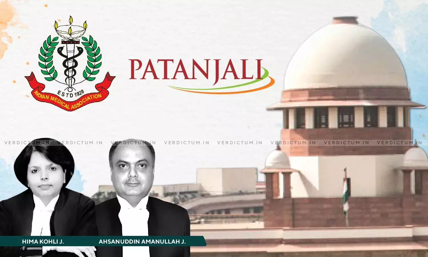 While Pointing Finger At Patanjali, Four Fingers Are Pointing At You: SC Tells IMA; Expresses Concern About Size Of Patanjalis Public Apology In Newspapers While Pointing Finger At Patanjali, Four Fingers Are Pointing At You: SC Tells IMA; Expresses Concern About Size Of Patanjalis Public Apology In Newspapers