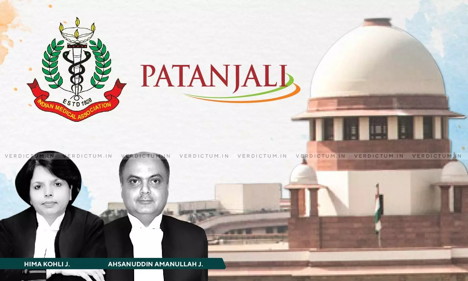 While Pointing Finger At Patanjali, Four Fingers Are Pointing At You: SC Tells IMA; Expresses Concern About Size Of Patanjalis Public Apology In Newspapers While Pointing Finger At Patanjali, Four Fingers Are Pointing At You: SC Tells IMA; Expresses Concern About Size Of Patanjalis Public Apology In Newspapers