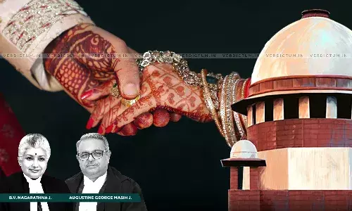 Hindu Marriage Is ‘Samskara’; Not An Event For ‘Song & Dance’ & Wining & Dining: SC Urges Youngsters To Think Deeply On Sacred Institution Of Marriage Hindu Marriage Is ‘Samskara’; Not An Event For ‘Song & Dance’ & Wining & Dining: SC Urges Youngsters To Think Deeply On Sacred Institution Of Marriage