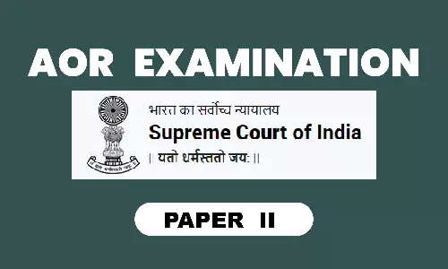 Topper’s Answer Script, Sample Handwritten Notes And Guide Points On Paper-II ‘Drafting’ Before Attempting The Advocates-On-Record Examination, 2024