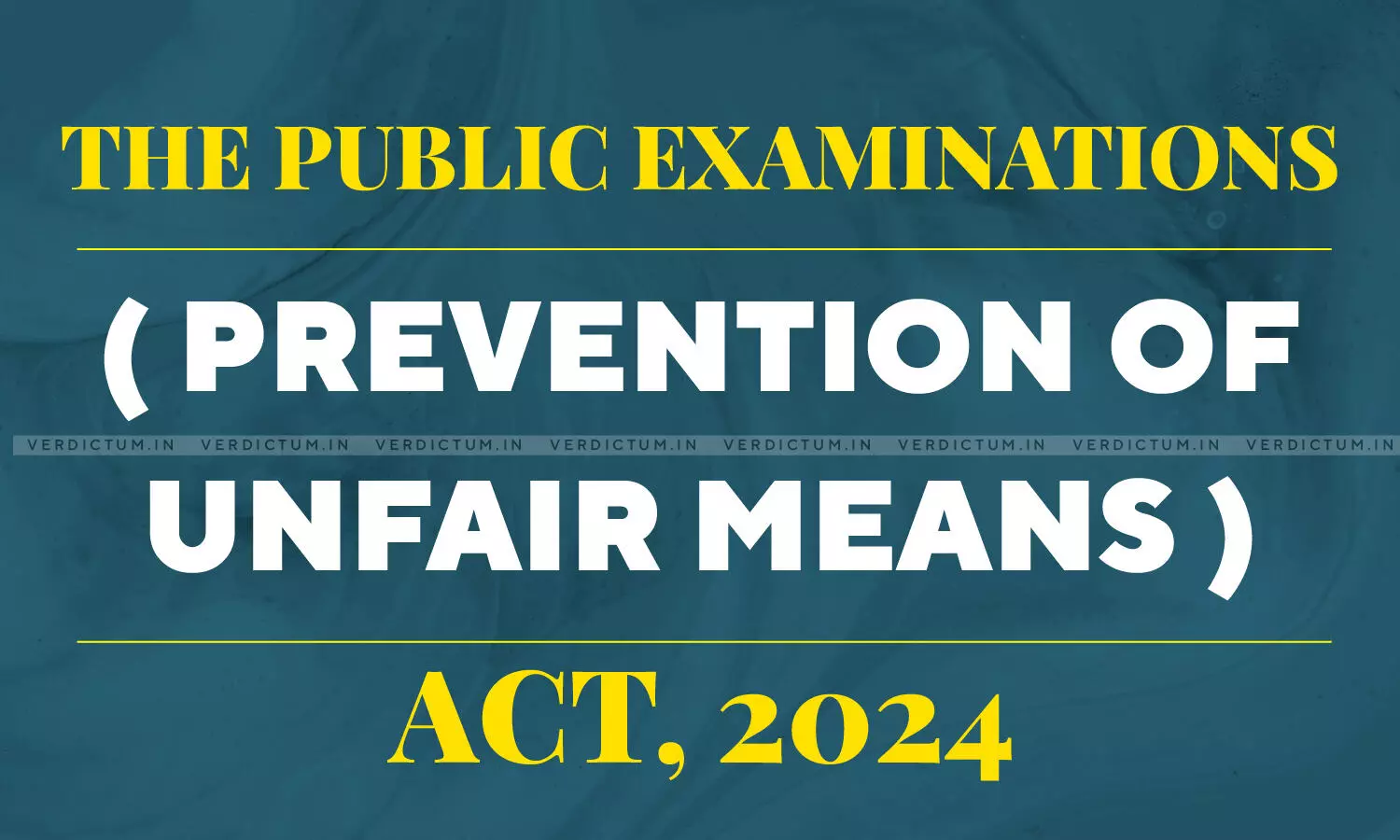Use Of Unfair Means In Public Exams Will Be Non-Bailable Offence With Fine Up To ₹10 Lakhs: Centre Notifies New Law