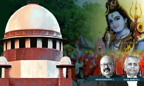 Breaking: Supreme Court Stays Enforcement Of Orders By UP And Uttarakhand Govts Requiring Shops Along Kanwar Yatra To Display Names Of Owners And Staff Breaking: Supreme Court Stays Enforcement Of Orders By UP And Uttarakhand Govts Requiring Shops Along Kanwar Yatra To Display Names Of Owners And Staff