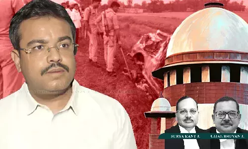 Apex Court Grants Bail To Ashish Mishra In Lakhimpur Kheri Violence Case; Imposes Conditions Apex Court Grants Bail To Ashish Mishra In Lakhimpur Kheri Violence Case; Imposes Conditions