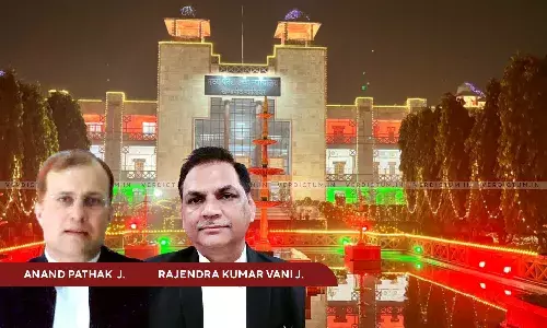 Justice Anand Pathak, Justice Rajendra Kumar Vani, Madhya Pradesh High Court Justice Anand Pathak, Justice Rajendra Kumar Vani, Madhya Pradesh High Court