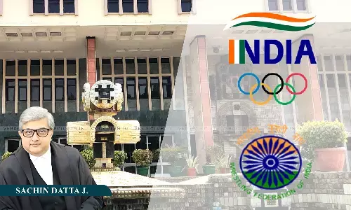 Delhi HC Restores Mandate Of Ad-Hoc Committee Appointed By IOA For Conduct Of Affairs Of Wrestling Federation Of India Delhi HC Restores Mandate Of Ad-Hoc Committee Appointed By IOA For Conduct Of Affairs Of Wrestling Federation Of India