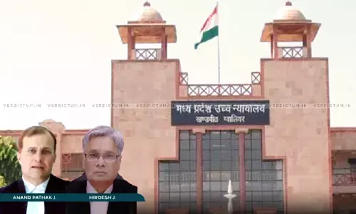 Justice Anand Pathak & Justice Hirdesh, Madhya Pradesh High Court Justice Anand Pathak & Justice Hirdesh, Madhya Pradesh High Court