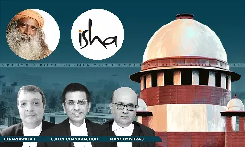 High Court Should Not Have Commented On Other Things: Supreme Court Disposes Of Habeas Corpus Petition Filed By Father Of Two Inmates Of Isha Foundation Ashram High Court Should Not Have Commented On Other Things: Supreme Court Disposes Of Habeas Corpus Petition Filed By Father Of Two Inmates Of Isha Foundation Ashram