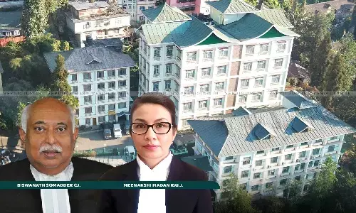 Chief Justice Biswanath Somadder and Justice Meenakshi Madan Rai, Sikkim High Court Chief Justice Biswanath Somadder and Justice Meenakshi Madan Rai, Sikkim High Court