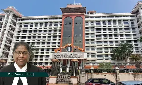 Justice M.B. Snehalatha, Kerala High Court Justice M.B. Snehalatha, Kerala High Court