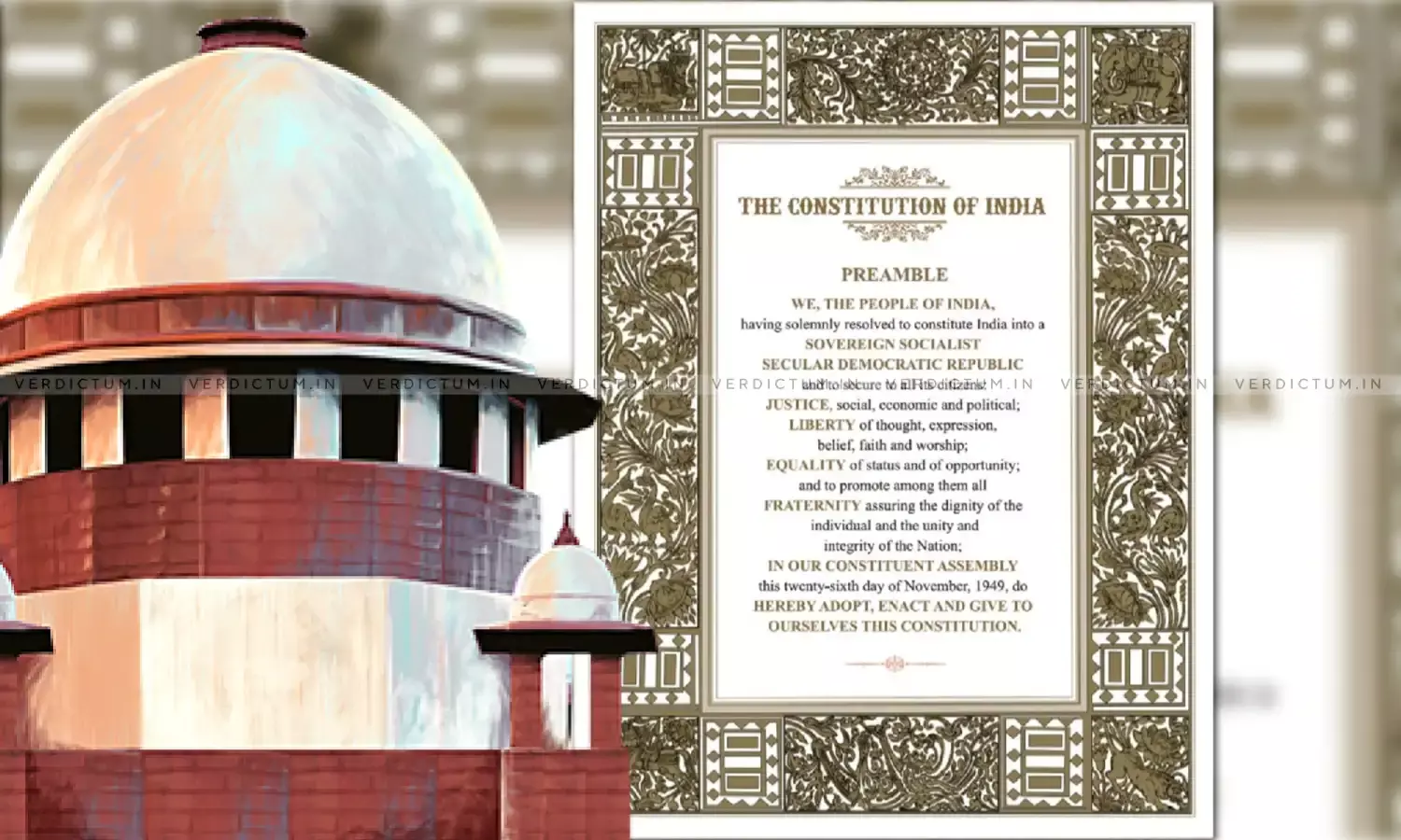Socialism Means Welfare State In Indian Context: Supreme Court While Reserving Judgment In Cases Challenging Addition Of Socialist And Secular To Preamble Socialism Means Welfare State In Indian Context: Supreme Court While Reserving Judgment In Cases Challenging Addition Of Socialist And Secular To Preamble