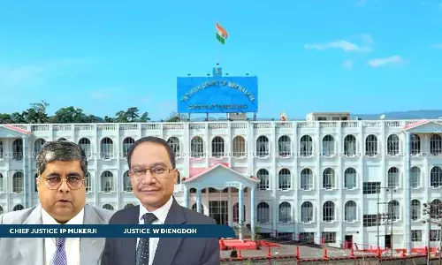 Chief Justice IP Mukerji, Justice W. Diengdoh, Meghalaya High Court Chief Justice IP Mukerji, Justice W. Diengdoh, Meghalaya High Court
