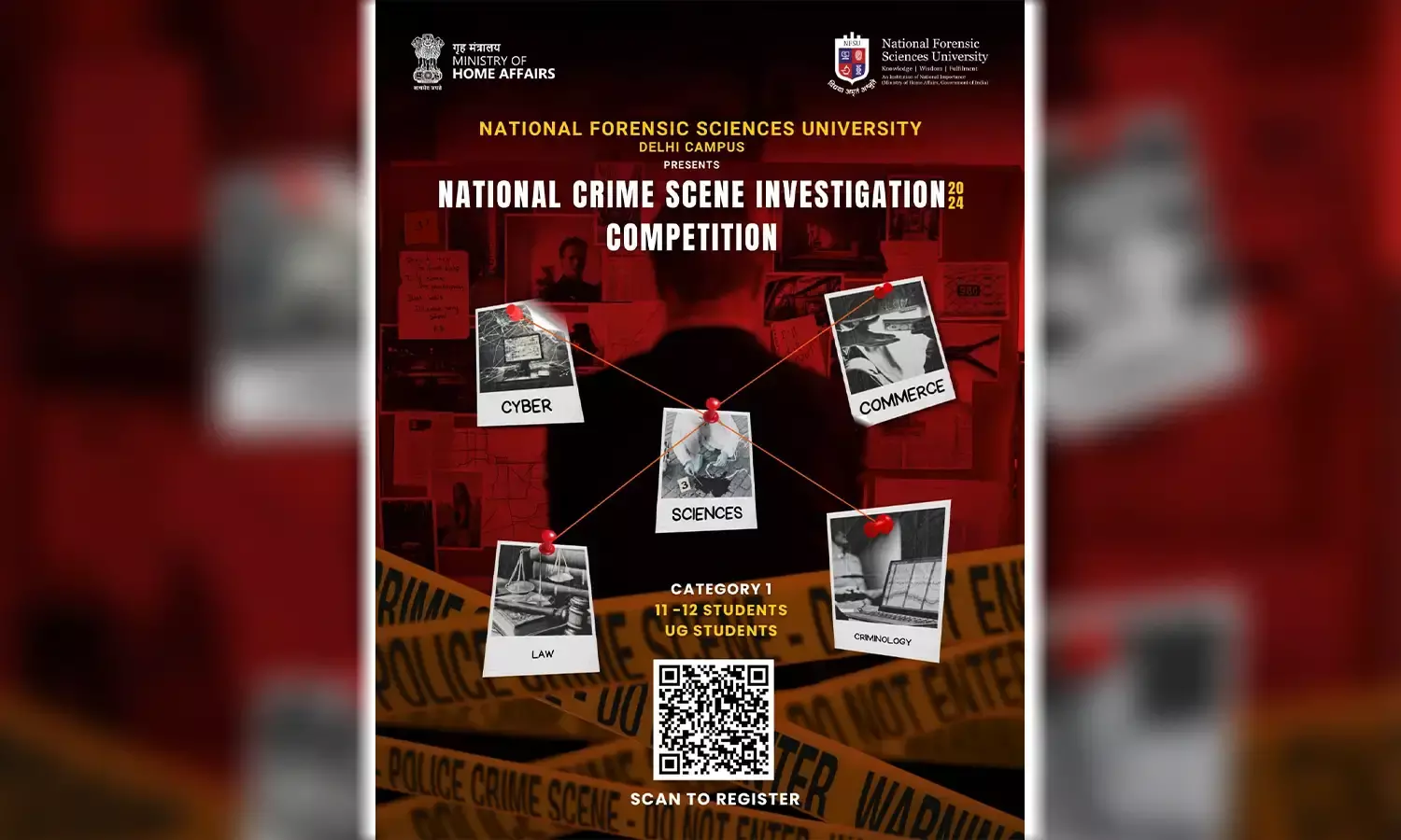 National Forensic Sciences University Organises National Crime Scene Investigation Competition At Delhi Campus National Forensic Sciences University Organises National Crime Scene Investigation Competition At Delhi Campus