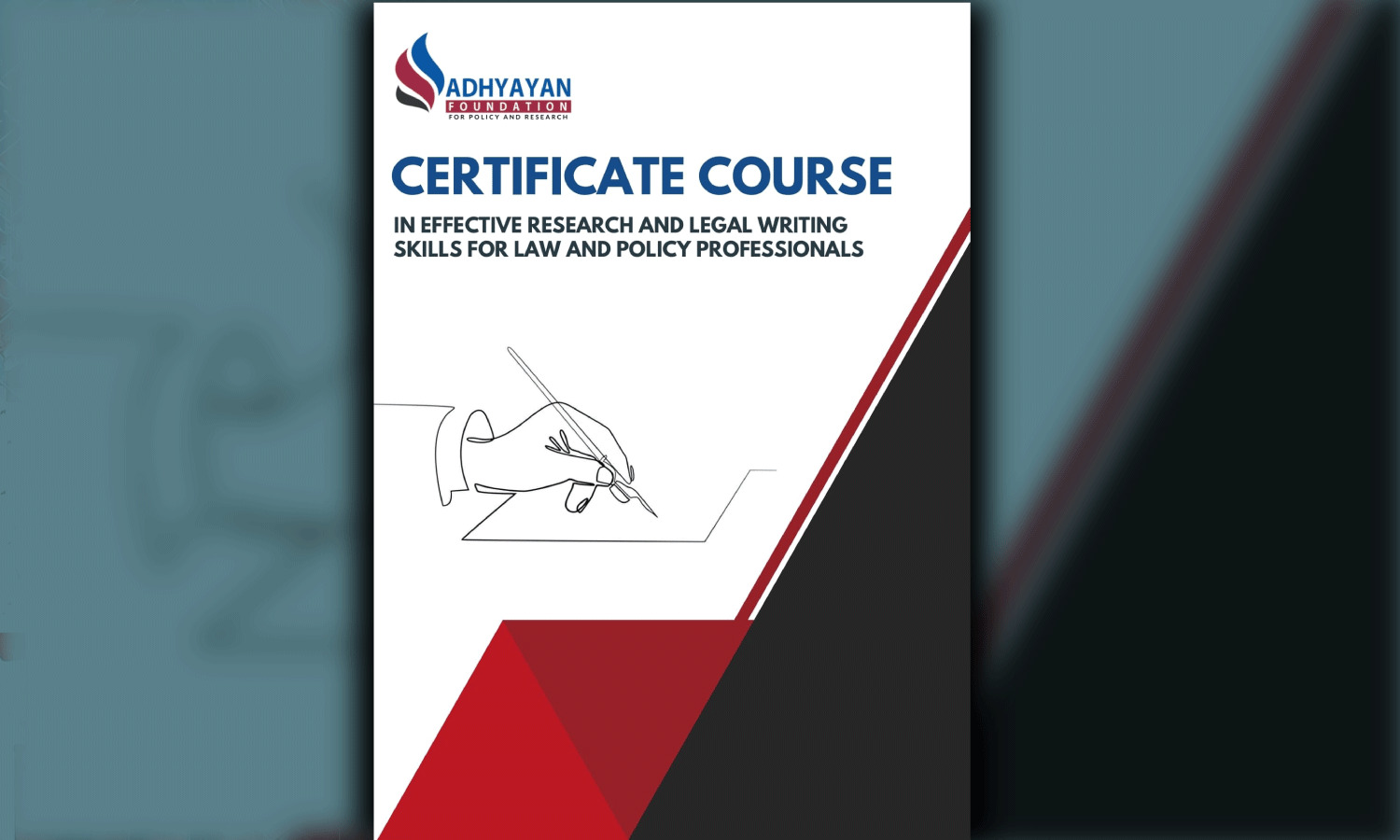 Online Certificate Course On Effective Research And Legal Writing Skills