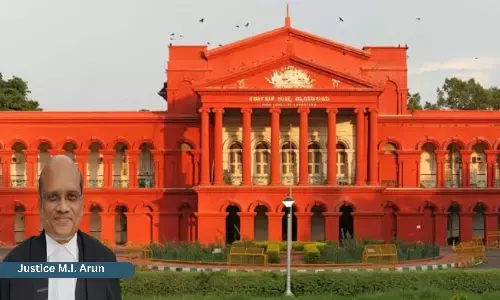 Justice M.I.Arun, Karnataka High Court Justice M.I.Arun, Karnataka High Court