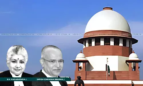 Justice B.V. Nagarathna, Justice Satish Chandra Sharma, Supreme Court Justice B.V. Nagarathna, Justice Satish Chandra Sharma, Supreme Court