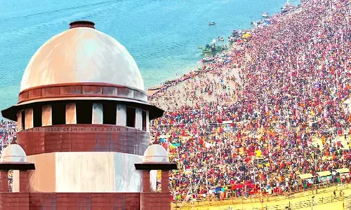PIL Filed In Apex Court Over Maha Kumbh 2025 Stampede; Seeks Accountability For Alleged Administrative Lapses PIL Filed In Apex Court Over Maha Kumbh 2025 Stampede; Seeks Accountability For Alleged Administrative Lapses