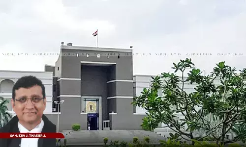 Justice Sanjeev Thaker, Gujarat High Court Justice Sanjeev Thaker, Gujarat High Court