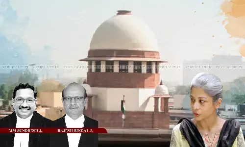 “No Guarantee That You Will Come Back”: SC Dismisses Indrani Mukherjee’s Plea For Permission To Travel Abroad “No Guarantee That You Will Come Back”: SC Dismisses Indrani Mukherjee’s Plea For Permission To Travel Abroad