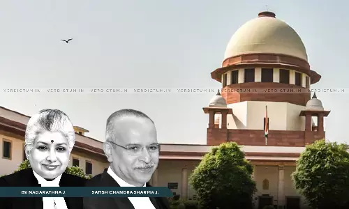 Justice B.V. Nagarathna, Justice Satish Chandra Sharma, Supreme Court Justice B.V. Nagarathna, Justice Satish Chandra Sharma, Supreme Court